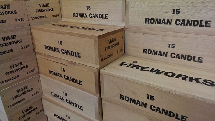 viaje roman candles